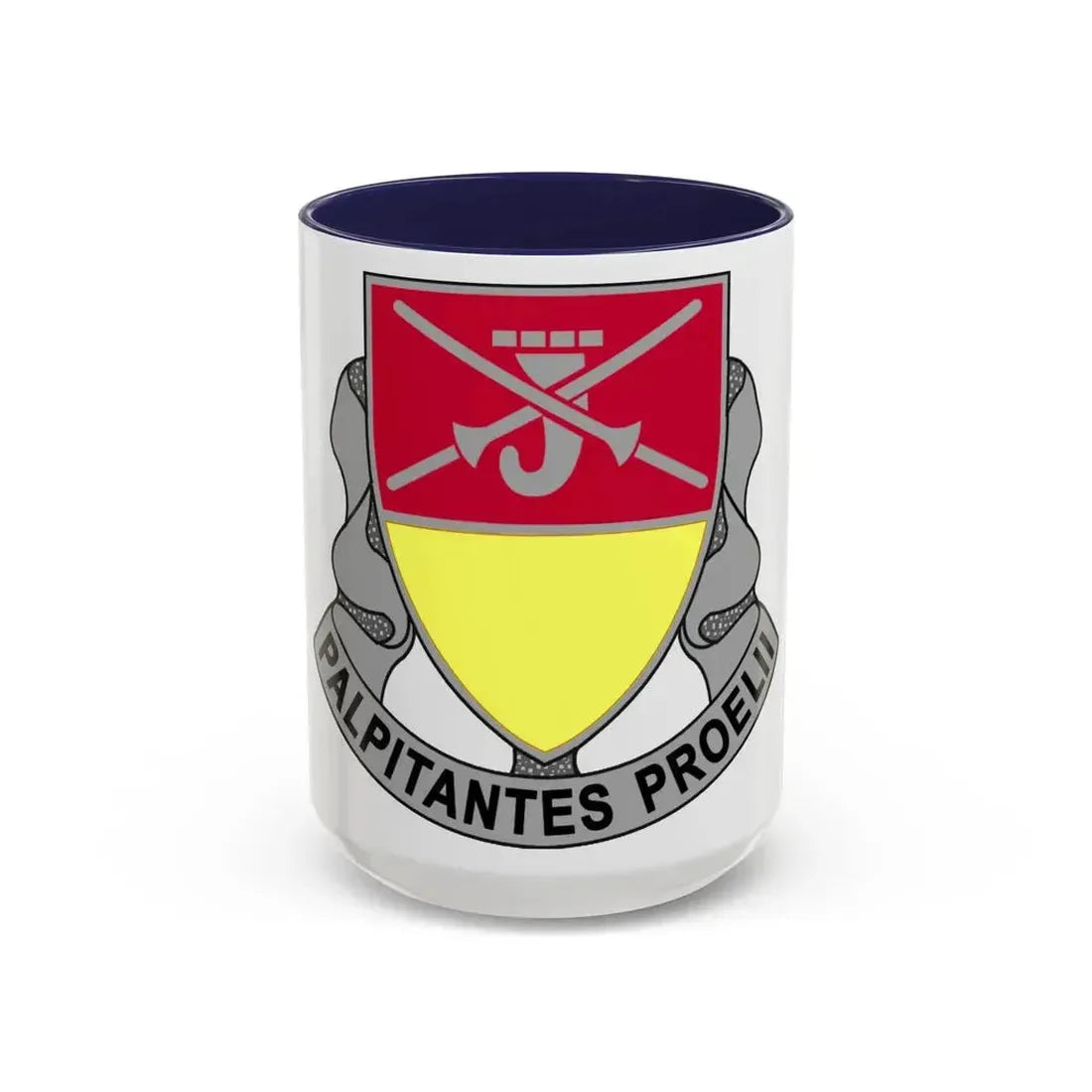 746 Maintenance Battalion (U.S. Army) Accent Coffee Mug 15oz Navy - Go Mug Yourself