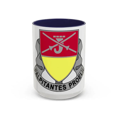 746 Maintenance Battalion (U.S. Army) Accent Coffee Mug 15oz Navy - Go Mug Yourself