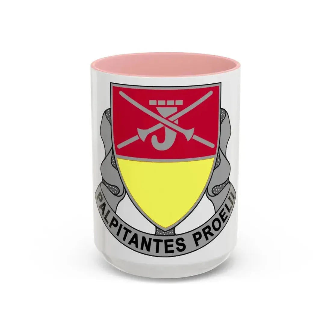 746 Maintenance Battalion (U.S. Army) Accent Coffee Mug 15oz Pink - Go Mug Yourself