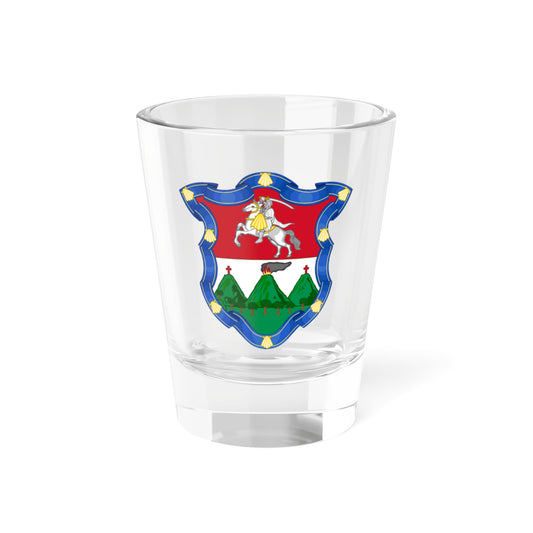 Coat of Arms of Guatemala City (Guatemala) (Coat of Arms) Shot Glass 1.5oz