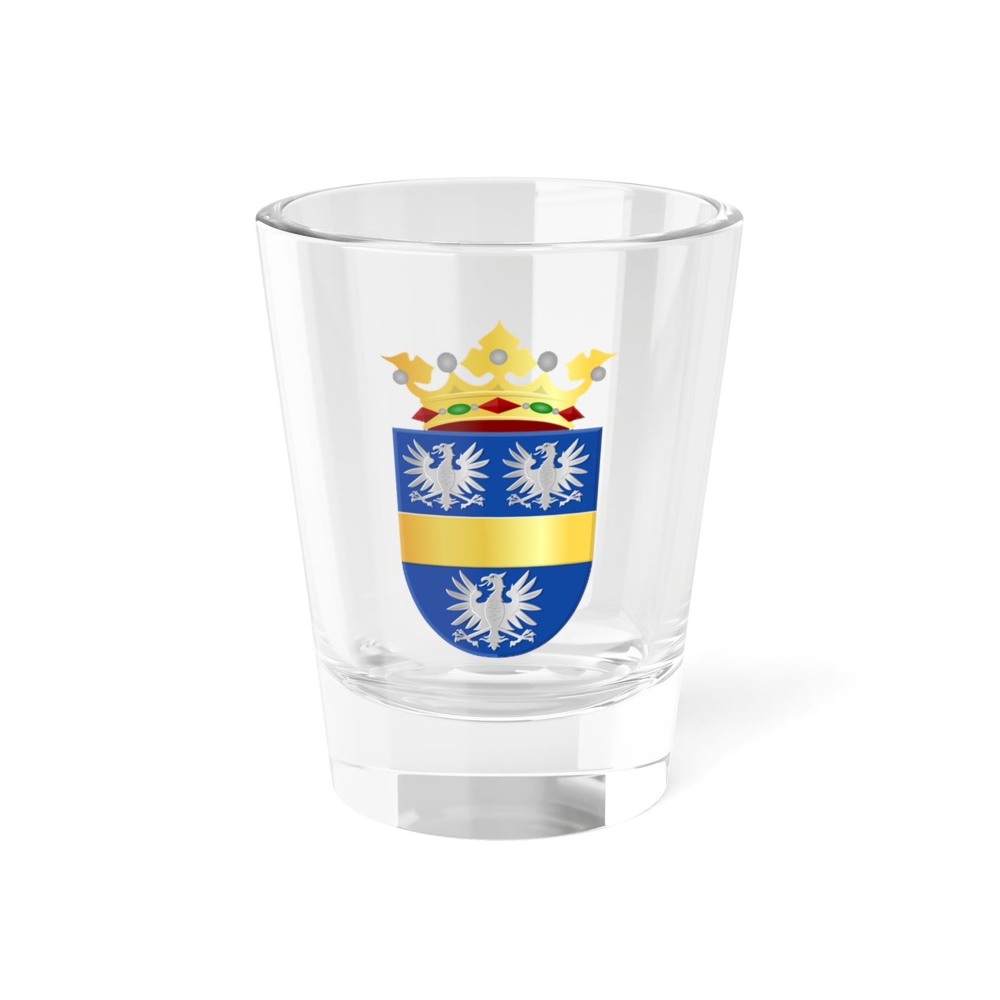 Koudekerk aan den Rijn wapen (Netherlands) (Coat of Arms) Shot Glass 1.5oz