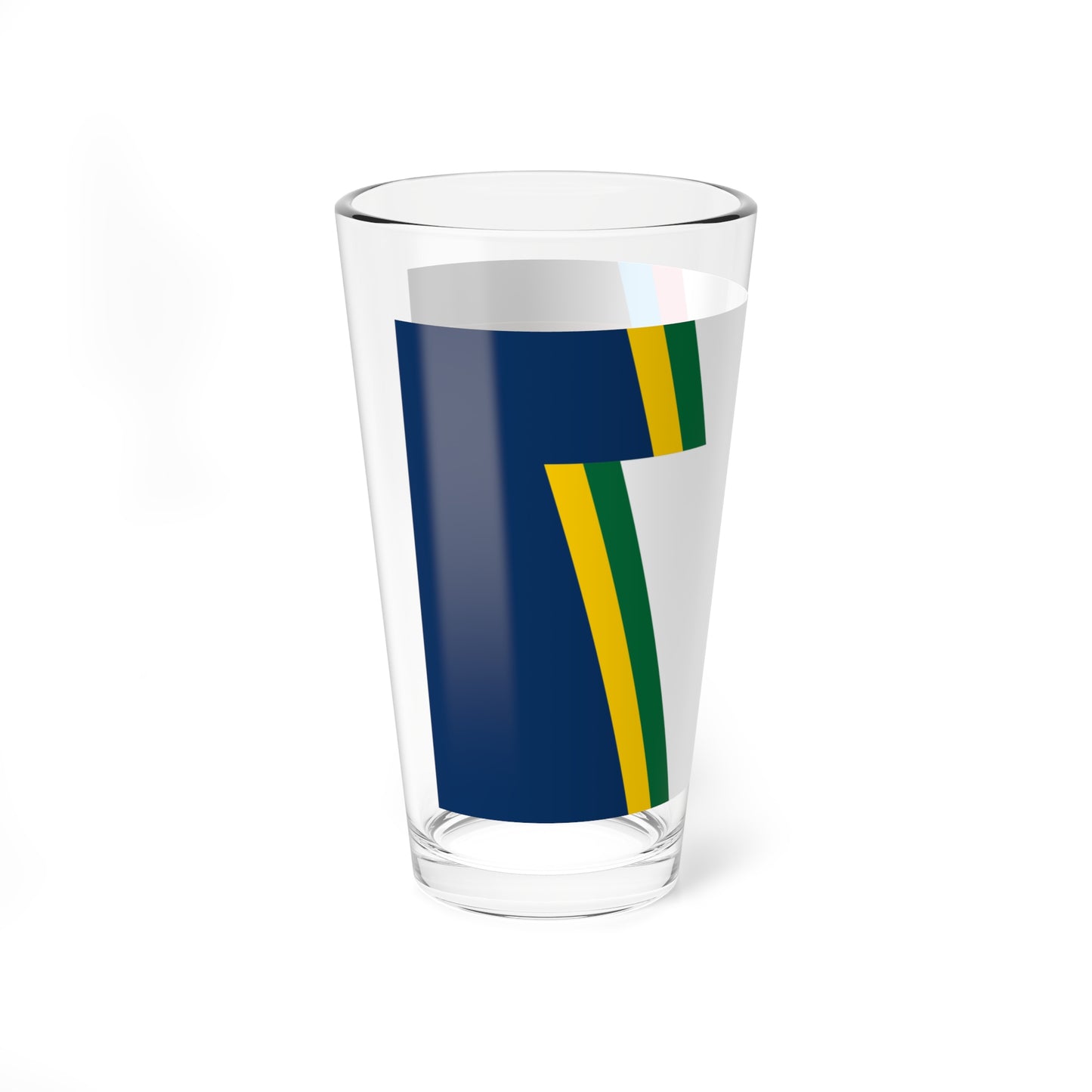 Keystone Flag Progress Pride Variant (United States) Pint Glass 16oz