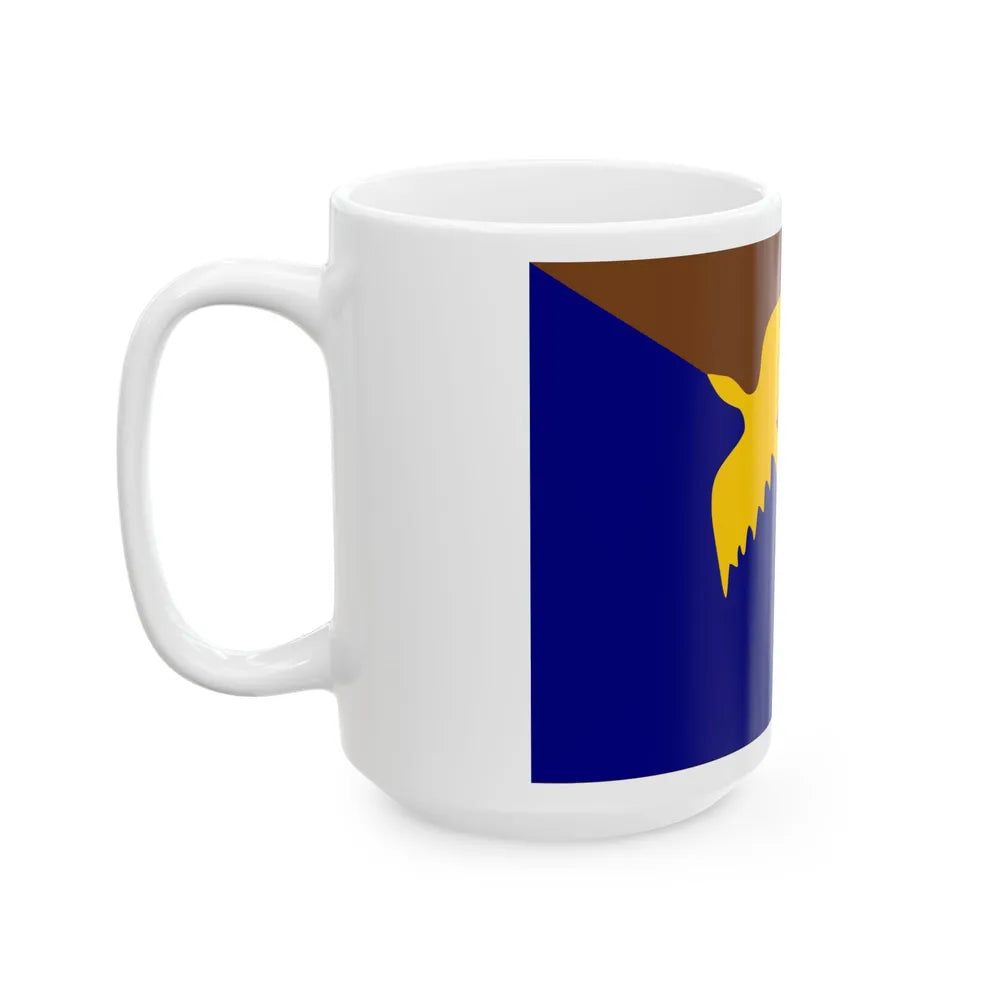 Flag of Manus Papa New Guinea - White Coffee Mug-Go Mug Yourself