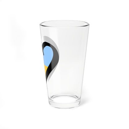 EuroUcraniaAnterior fair blue (Ukraine) Pint Glass 16oz