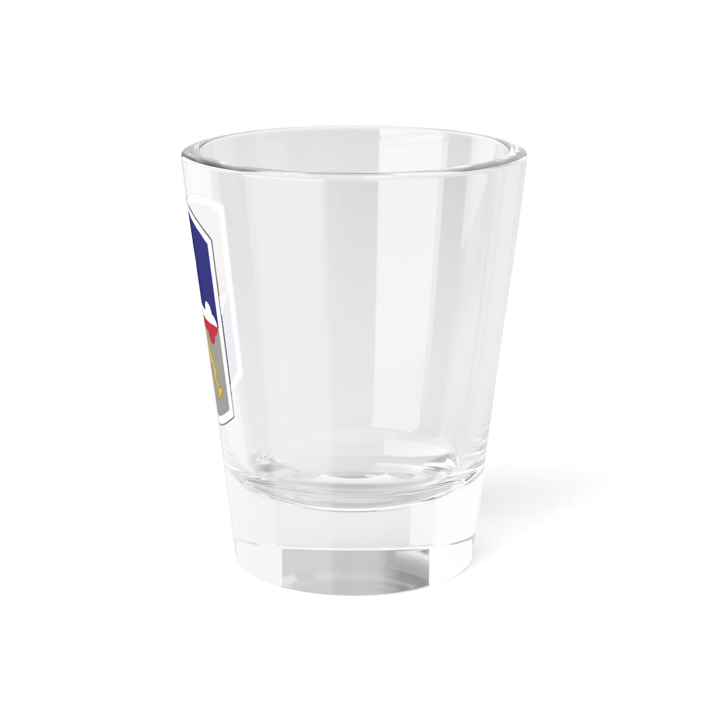 58th Infantry Brigade SSI (U.S. Army) Shot Glass 1.5oz