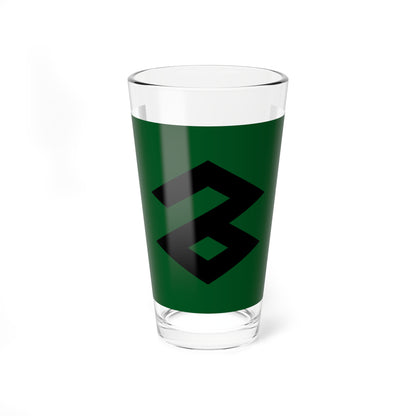 Flag of Kurodashō Hyōgo 1961-2005 (Japan) Pint Glass 16oz
