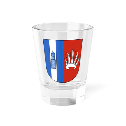 Herdern-blazon (Switzerland) (Coat of Arms) Shot Glass 1.5oz