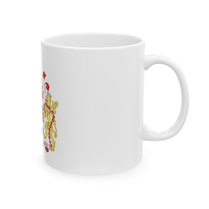 Coat of Arms Melbourne Australia - White Coffee Mug