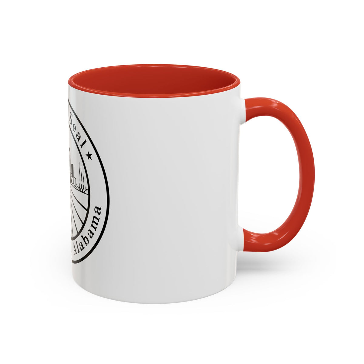 Seal of Birmingham Alabama - Accent Coffee Mug