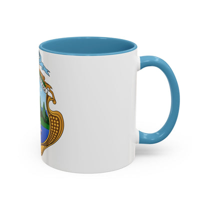 Coat of arms of Costa Rica (1906-1964) - Accent Coffee Mug