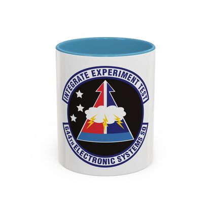 644th Electronic Systems Squadron (U.S. Air Force) Accent Coffee Mug