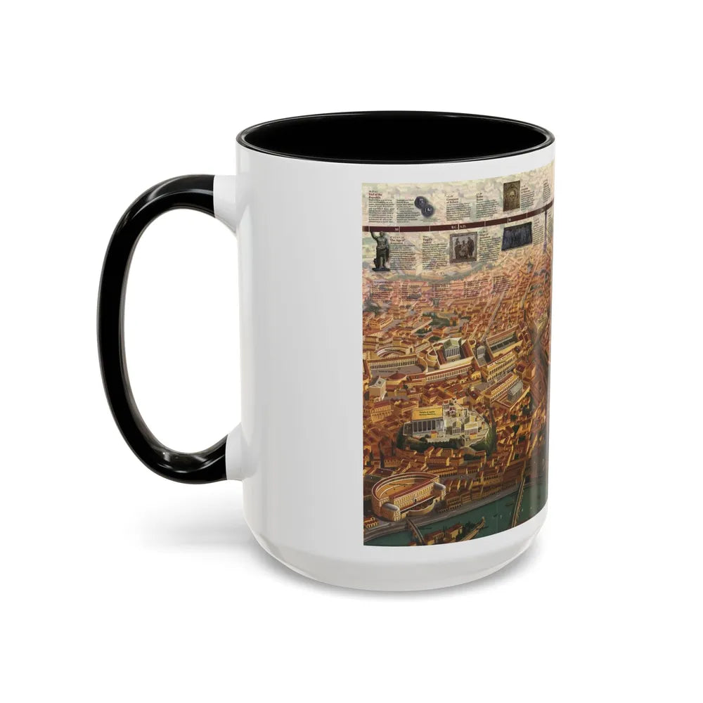 Romans, The (1997) (Map) Accent Coffee Mug-Go Mug Yourself