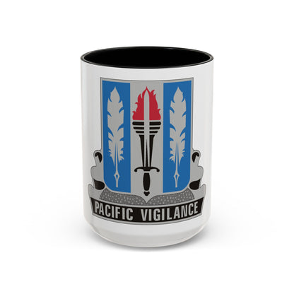 205 Military Intelligence Battalion (U.S. Army) Accent Coffee Mug