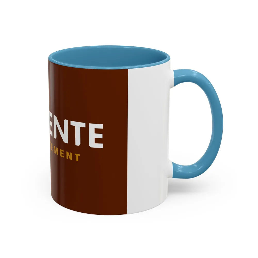 Flag of Charente France - Accent Coffee Mug-Go Mug Yourself