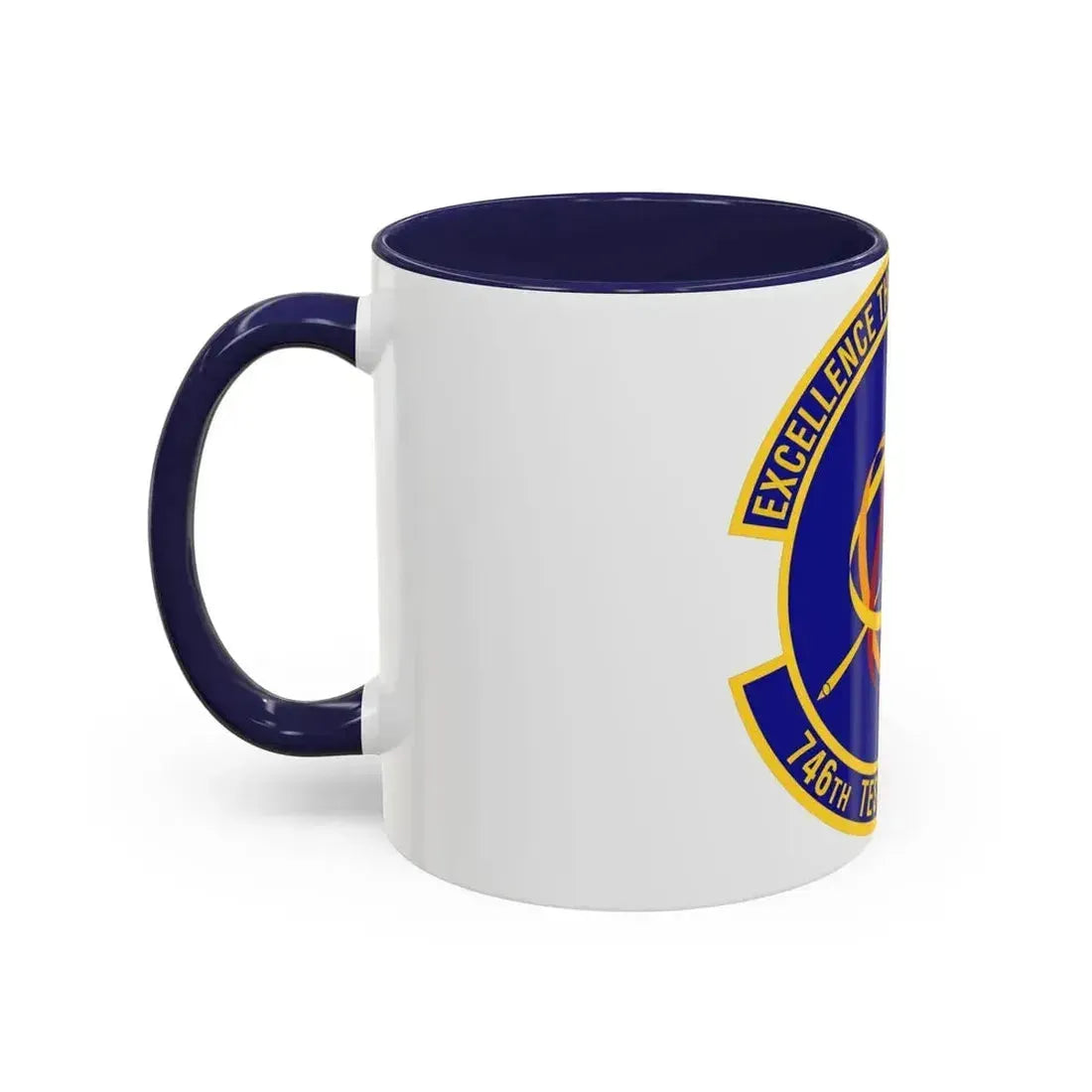 746th Test Squadron (U.S. Air Force) Accent Coffee Mug - Go Mug Yourself