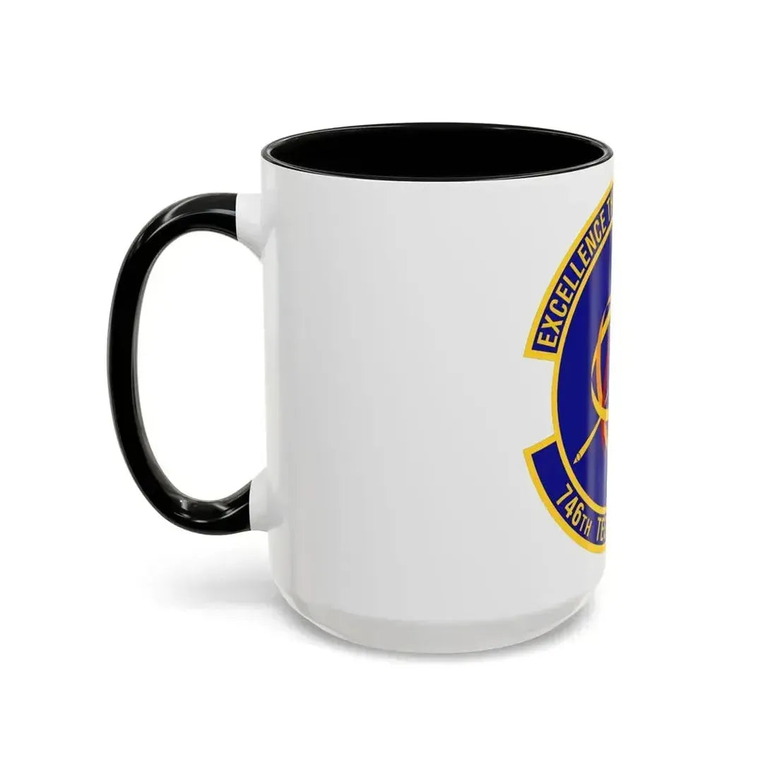 746th Test Squadron (U.S. Air Force) Accent Coffee Mug - Go Mug Yourself