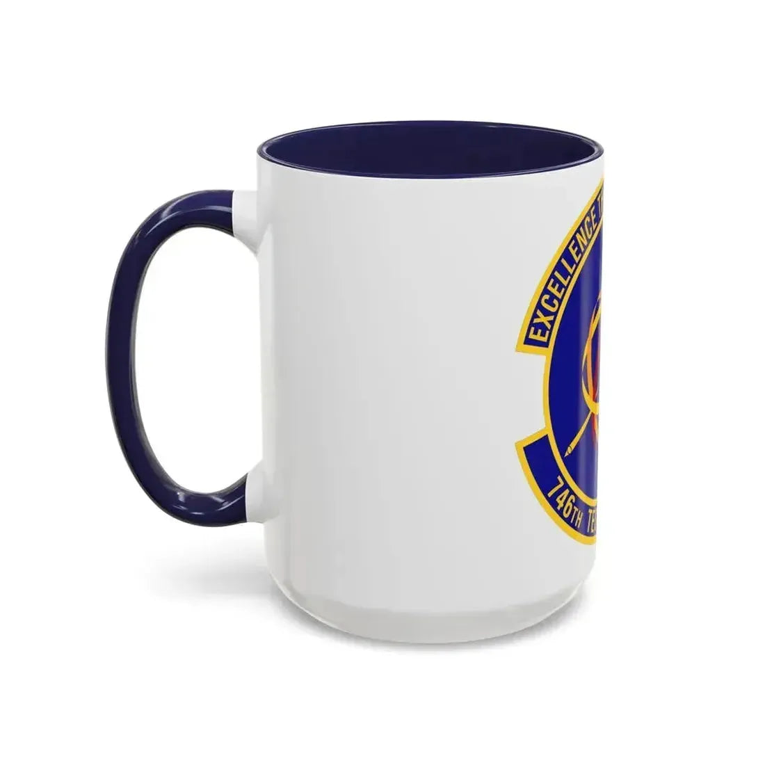 746th Test Squadron (U.S. Air Force) Accent Coffee Mug - Go Mug Yourself