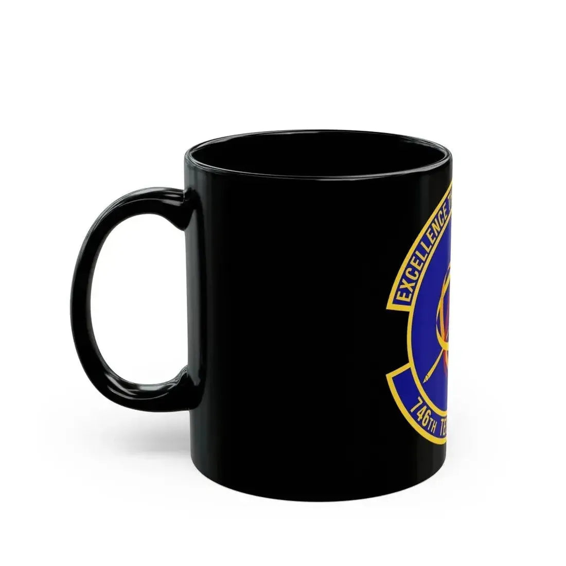 746th Test Squadron (U.S. Air Force) Black Coffee Mug - Go Mug Yourself