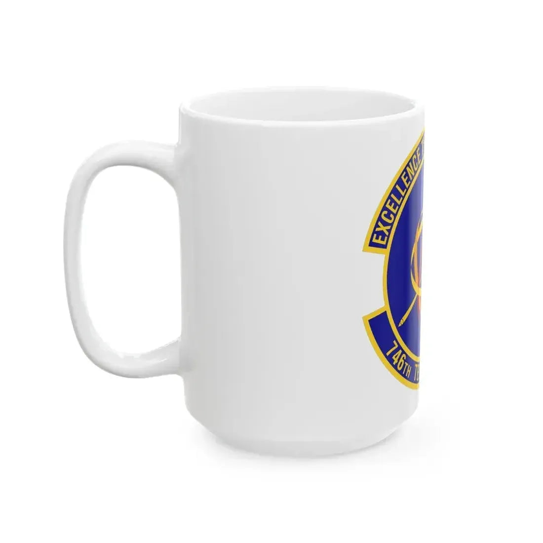 746th Test Squadron (U.S. Air Force) White Coffee Mug - Go Mug Yourself