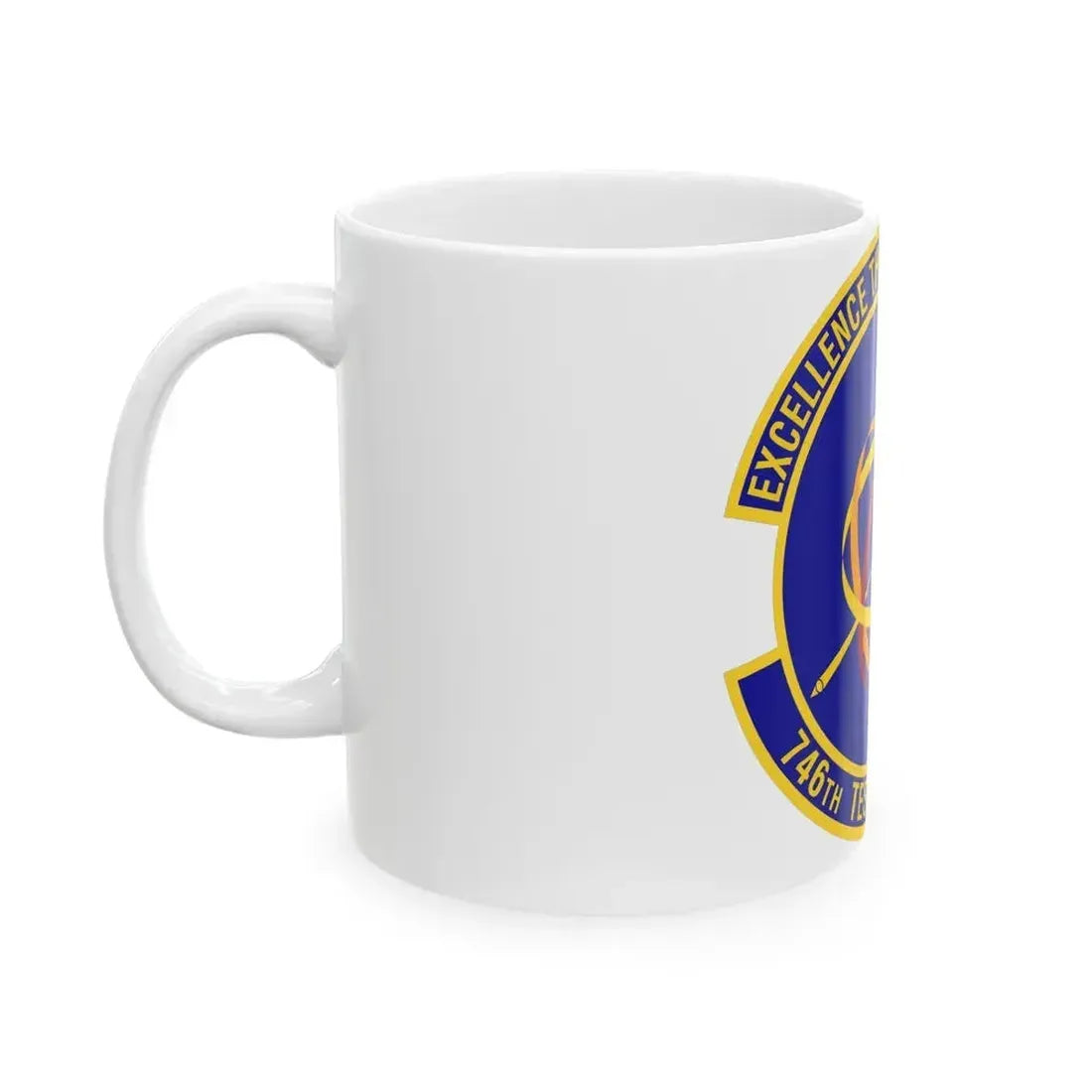 746th Test Squadron (U.S. Air Force) White Coffee Mug - Go Mug Yourself
