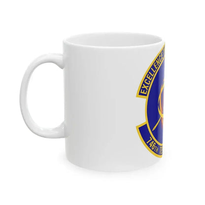 746th Test Squadron (U.S. Air Force) White Coffee Mug - Go Mug Yourself