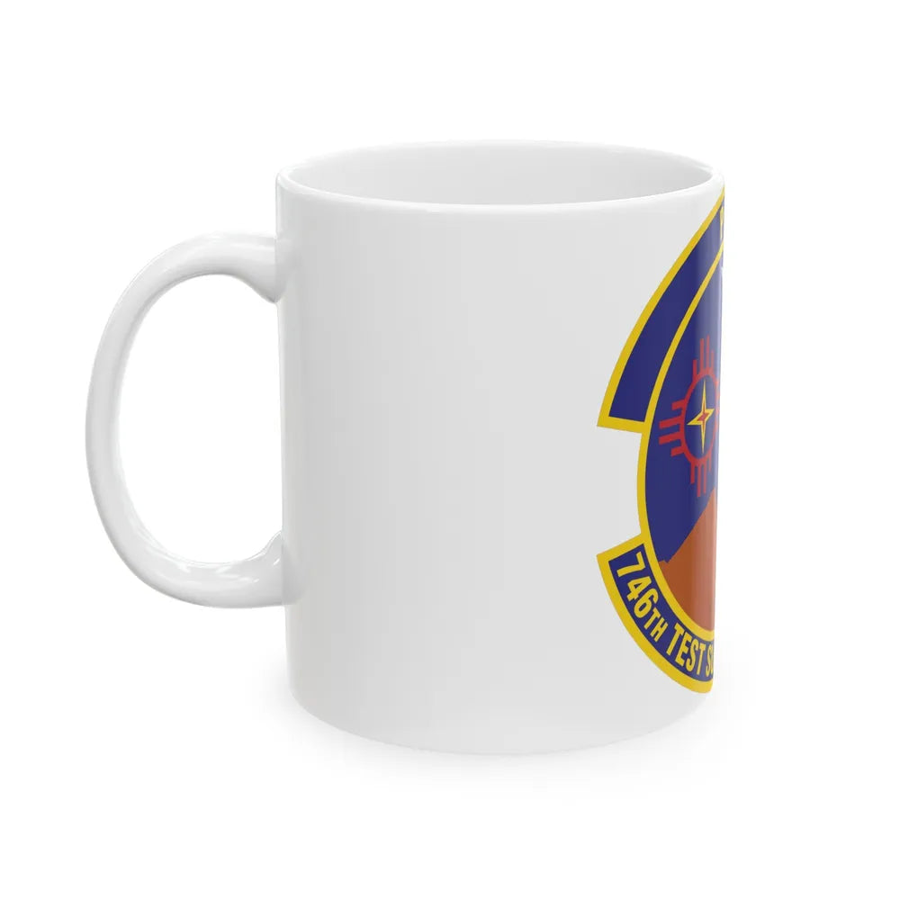 746th Test Support Squadron (U.S. Air Force) White Coffee Mug-Go Mug Yourself