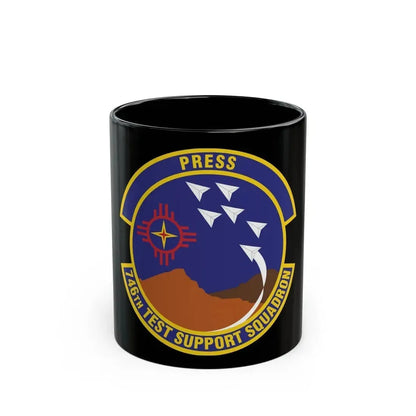 746th Test Support Squadron (U.S. Air Force) Black Coffee Mug 11oz - Go Mug Yourself
