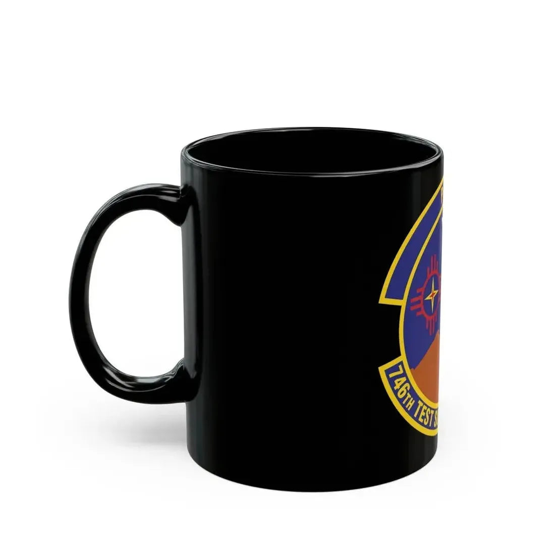 746th Test Support Squadron (U.S. Air Force) Black Coffee Mug - Go Mug Yourself