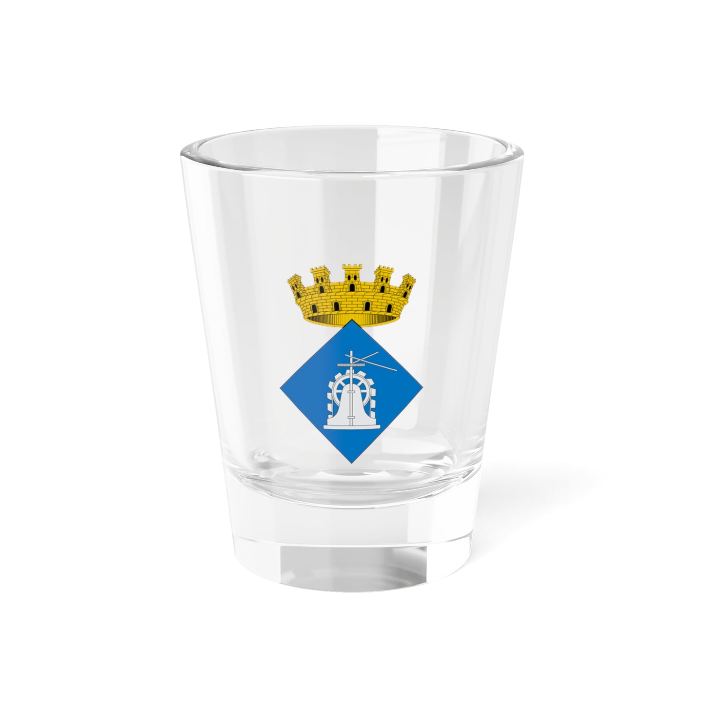 Escudo de la Sénia 1987 (Spain) (Coat of Arms) Shot Glass 1.5oz