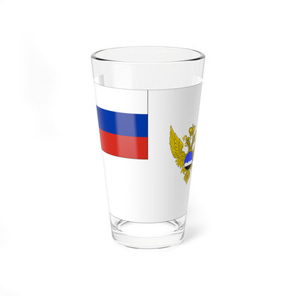 Flag of Roshydromet (Russia) Pint Glass 16oz