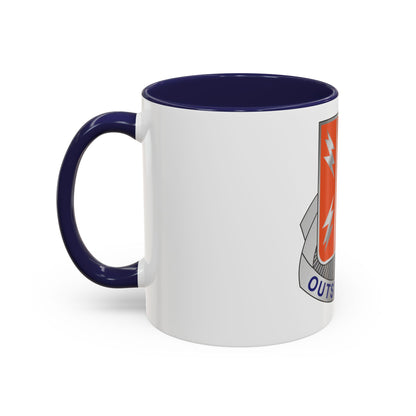 44 Signal Battalion (U.S. Army) Accent Coffee Mug