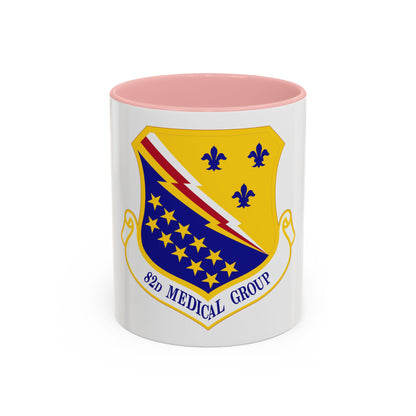 82d Medical Group (U.S. Air Force) Accent Coffee Mug