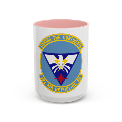 32 Air Refueling Squadron AMC (U.S. Air Force) Accent Coffee Mug