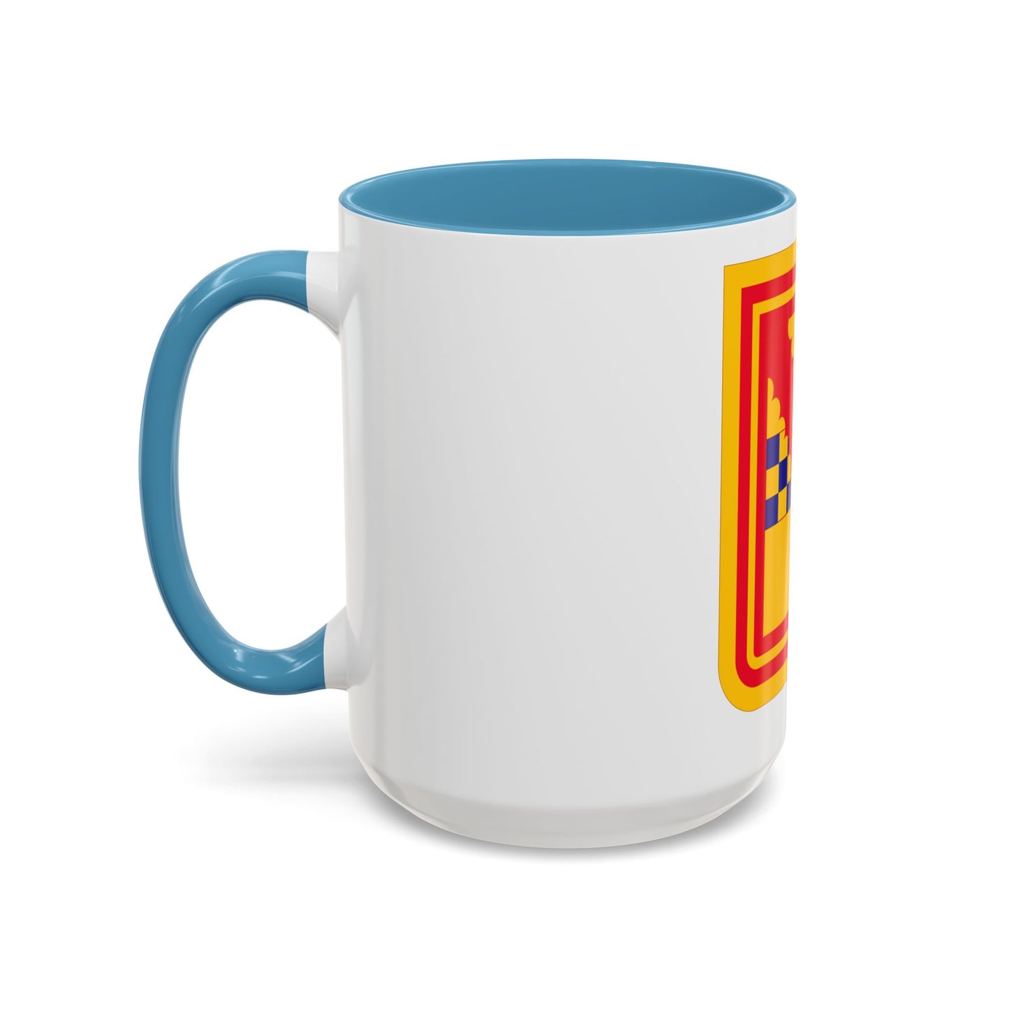 441st Antiaircraft Artillery Missile Battalion v2 (U.S. Army) Accent Coffee Mug