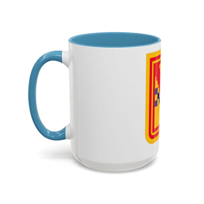 441st Antiaircraft Artillery Missile Battalion v2 (U.S. Army) Accent Coffee Mug