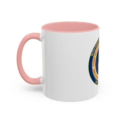 USCG CPOA Key West FL Southernmost Chapter (U.S. Coast Guard) Accent Coffee Mug