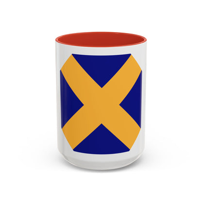 14 Infantry Division (U.S. Army) Accent Coffee Mug