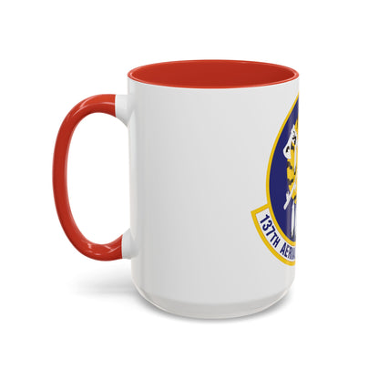 137th Aerial Port Squadron (U.S. Air Force) Accent Coffee Mug