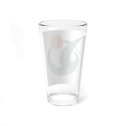 Flag of Murakami Niigata (Japan) Pint Glass 16oz