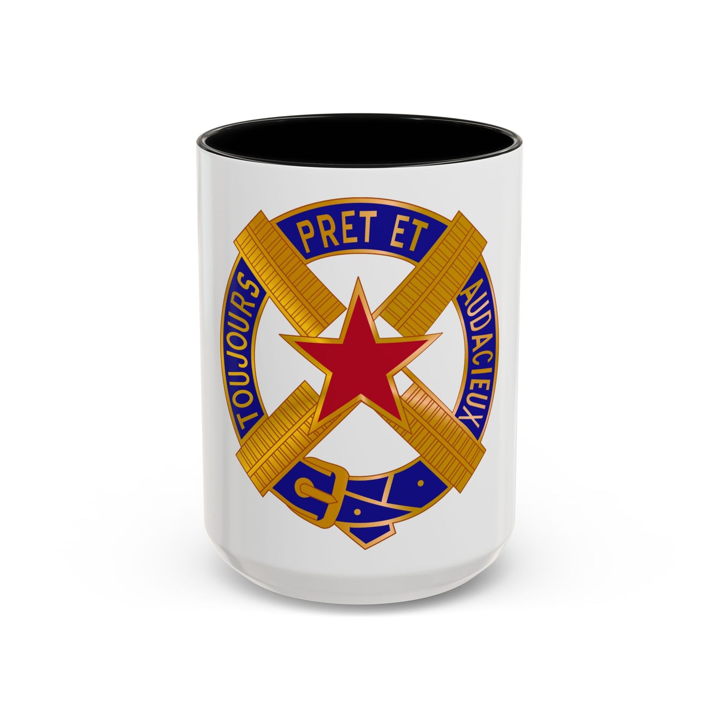 303 Cavalry Regiment USAR (U.S. Army) Accent Coffee Mug