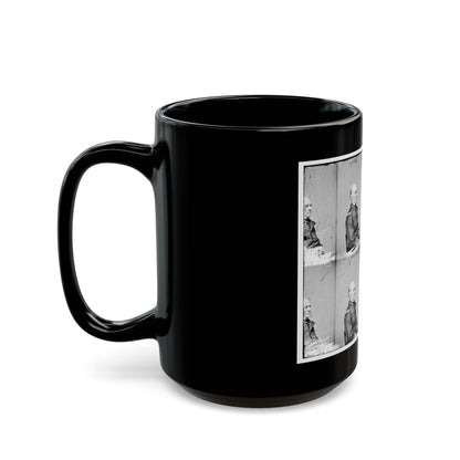 Adml. Shubrick, U.S.N. (U.S. Civil War) Black Coffee Mug