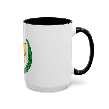 Coat of arms of the Turkish Federated State of Cyprus - Accent Coffee Mug