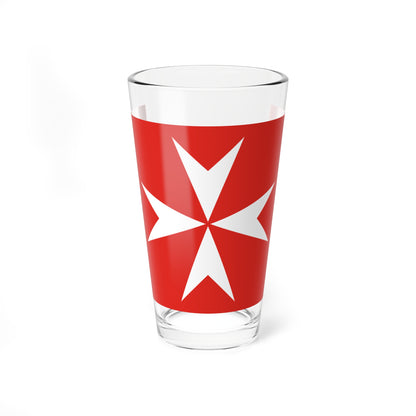 Flag of Kalocsa 1941 (Hungary) Pint Glass 16oz