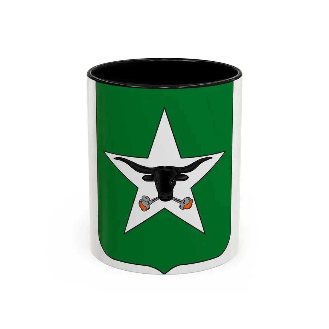 747th Tank Battalion (U.S. Army) Accent Coffee Mug 11oz Black - Go Mug Yourself