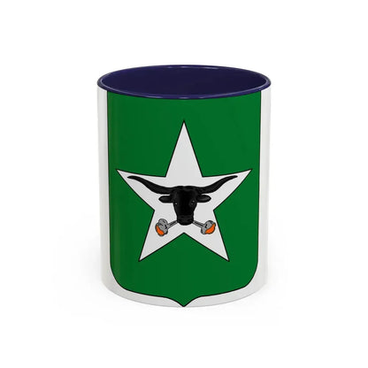 747th Tank Battalion (U.S. Army) Accent Coffee Mug 11oz Navy - Go Mug Yourself