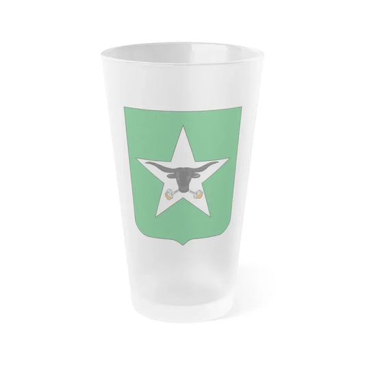 747th Tank Battalion (U.S. Army) Frosted Pint Glass 16oz Default Title - Go Mug Yourself