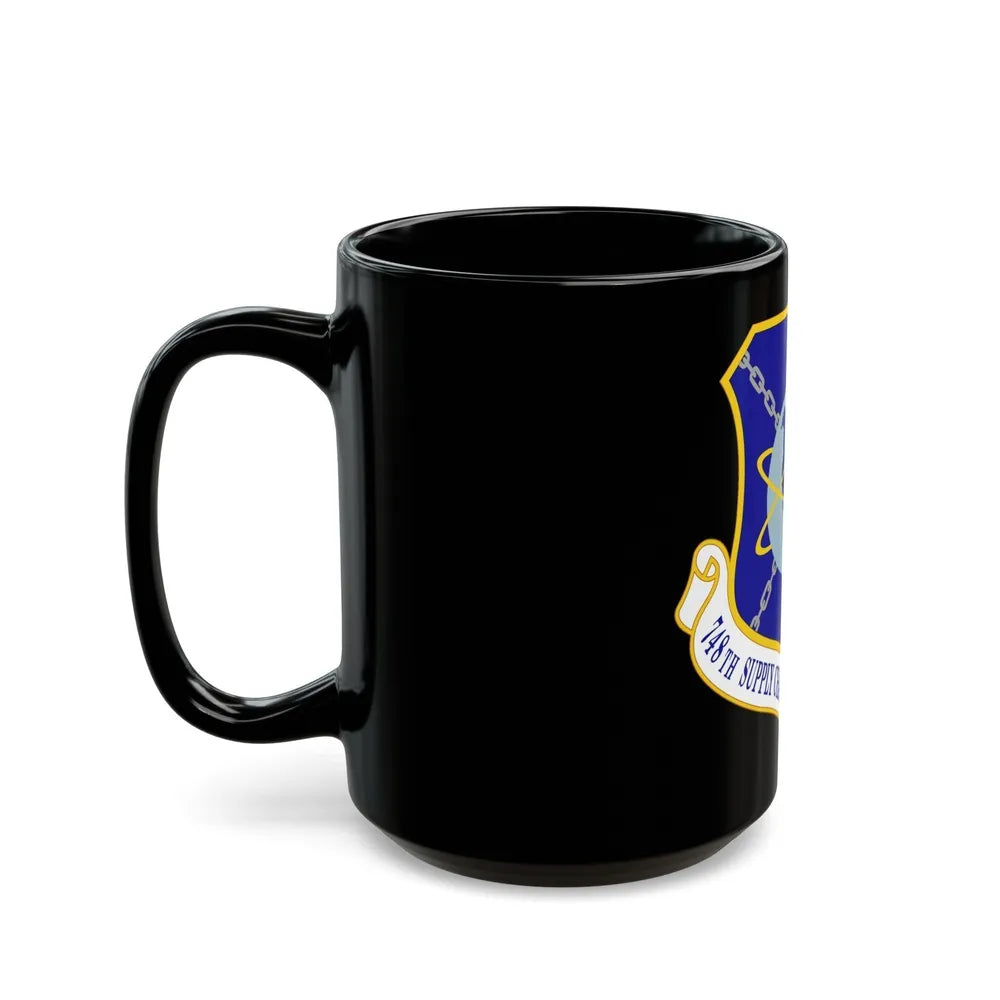 748 Supply Chain Management Group AFMC (U.S. Air Force) Black Coffee Mug-Go Mug Yourself