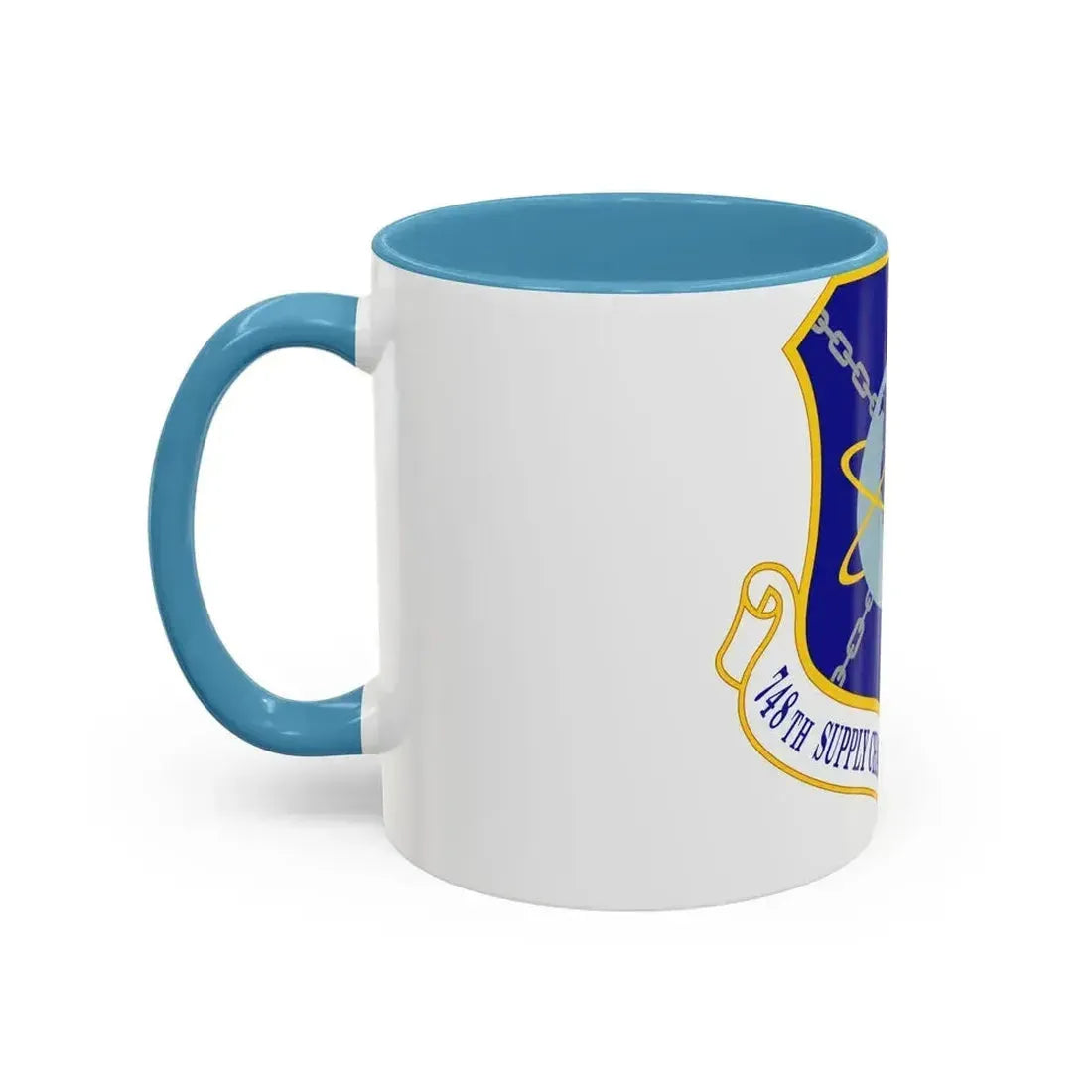 748 Supply Chain Management Group AFMC (U.S. Air Force) Accent Coffee Mug - Go Mug Yourself