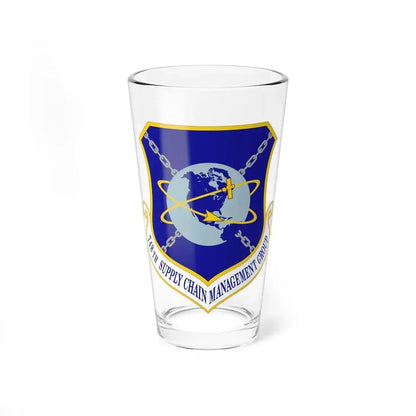748 Supply Chain Management Group AFMC (U.S. Air Force) Pint Glass 16oz 16oz - Go Mug Yourself