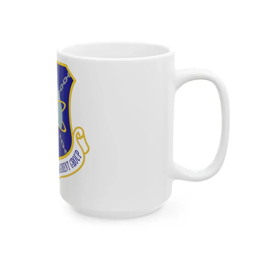748 Supply Chain Management Group AFMC (U.S. Air Force) White Coffee Mug - Go Mug Yourself